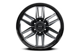 Torque Pritchett | Anthracite w/Black Lip | 18x9 | 6x5.5 | -12mm