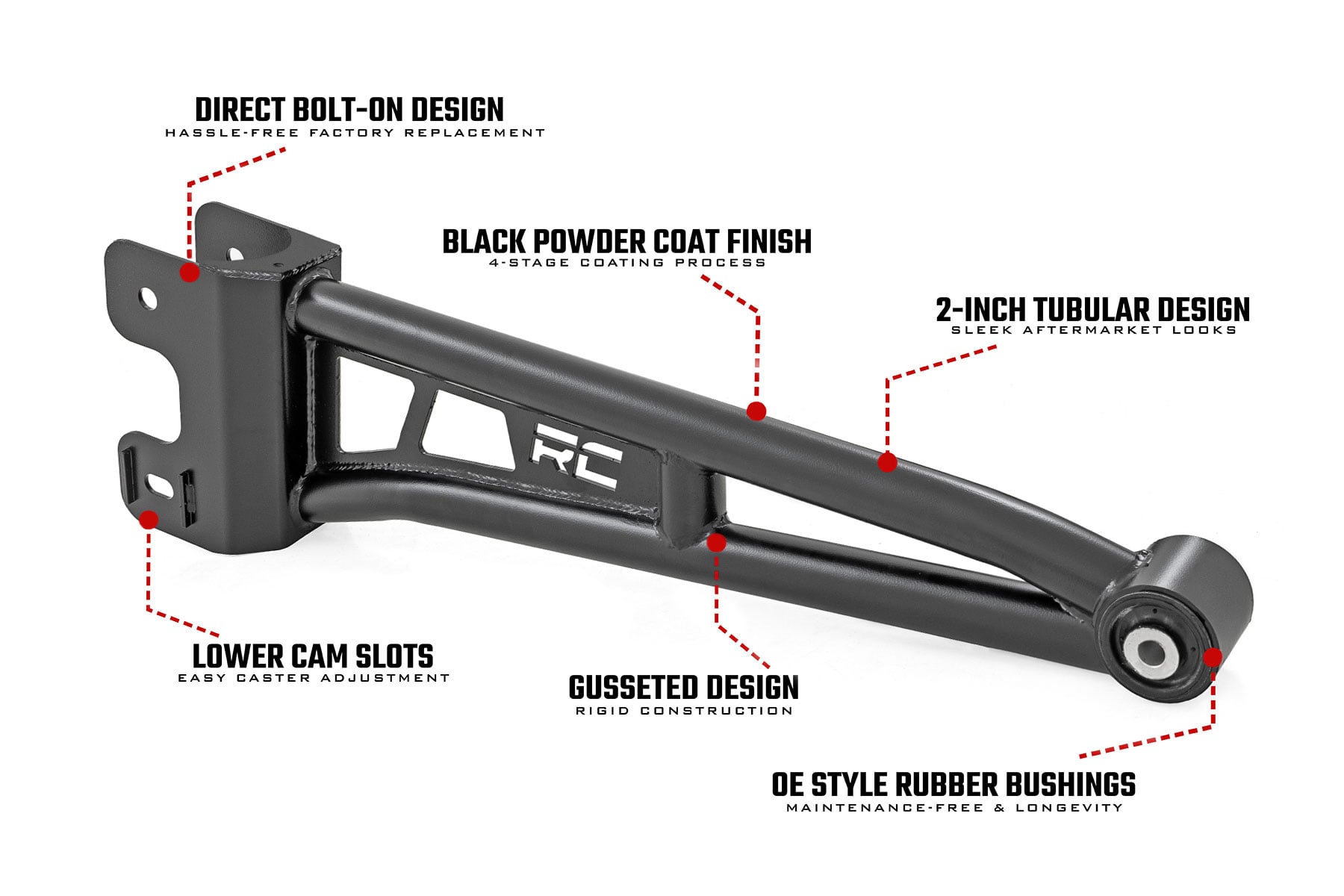 Radius Arm Upgrade | Ford F-250/F-350 Super Duty 4WD (2005-2022)