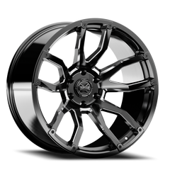 Torque Impact | Gloss Black w/Milled Accents | 20x9 | 6x135 | -12mm