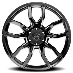 Torque Impact | Gloss Black w/Milled Accents | 20x9 | 8x180 | 0mm