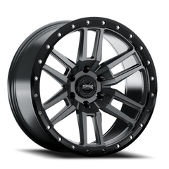 Torque Pritchett | Anthracite w/Black Lip | 17x9 | 6x5.5 | 0mm