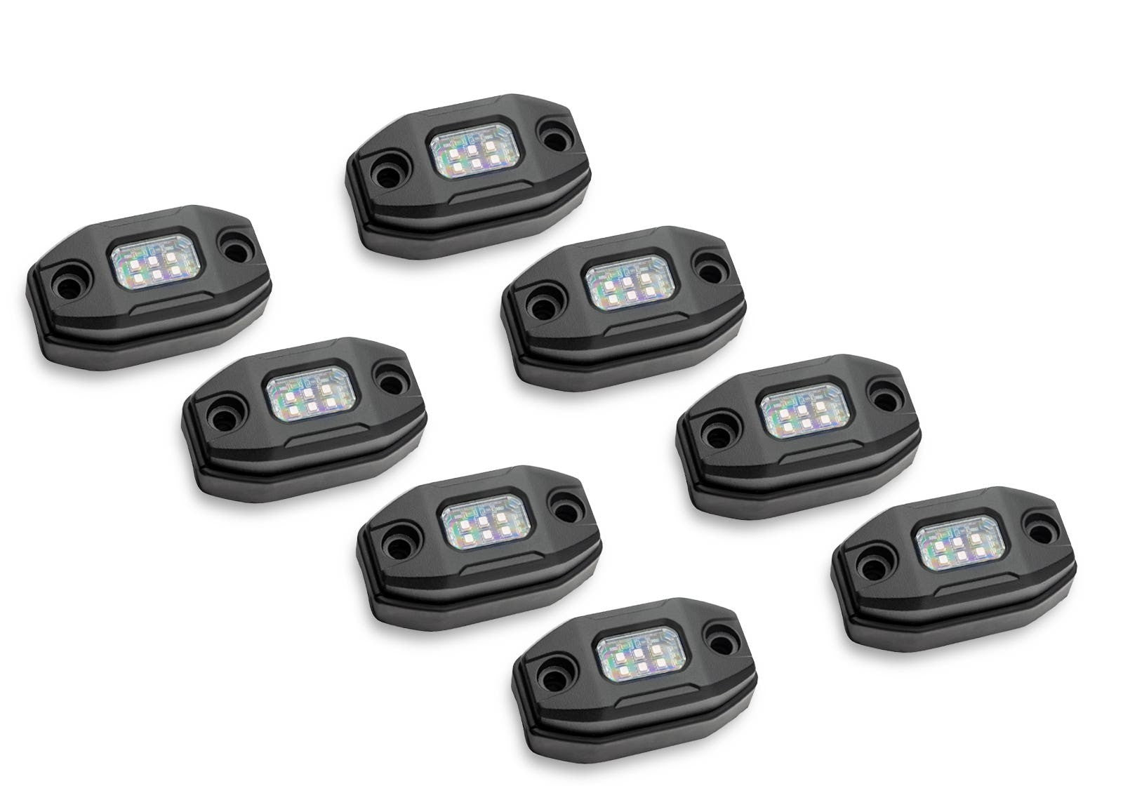 RGB Rock Light Kit - 8 Lights