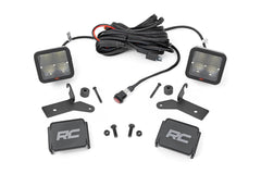 LED Light Kit | Hinge Mount | 2" Spectrum Pair | Jeep Gladiator JT/Wrangler JL (18-26)