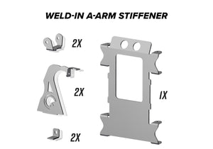 Polaris RZR XP 1000 Weld-In Gusset Kit - Front End Only