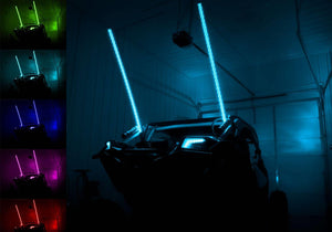 RGB LED Whip Lights