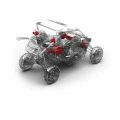 2016+ Yamaha YXZ Stage 4 Audio System