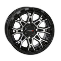 ST6 WHEEL - GLOSS BLACK/MACHINED
