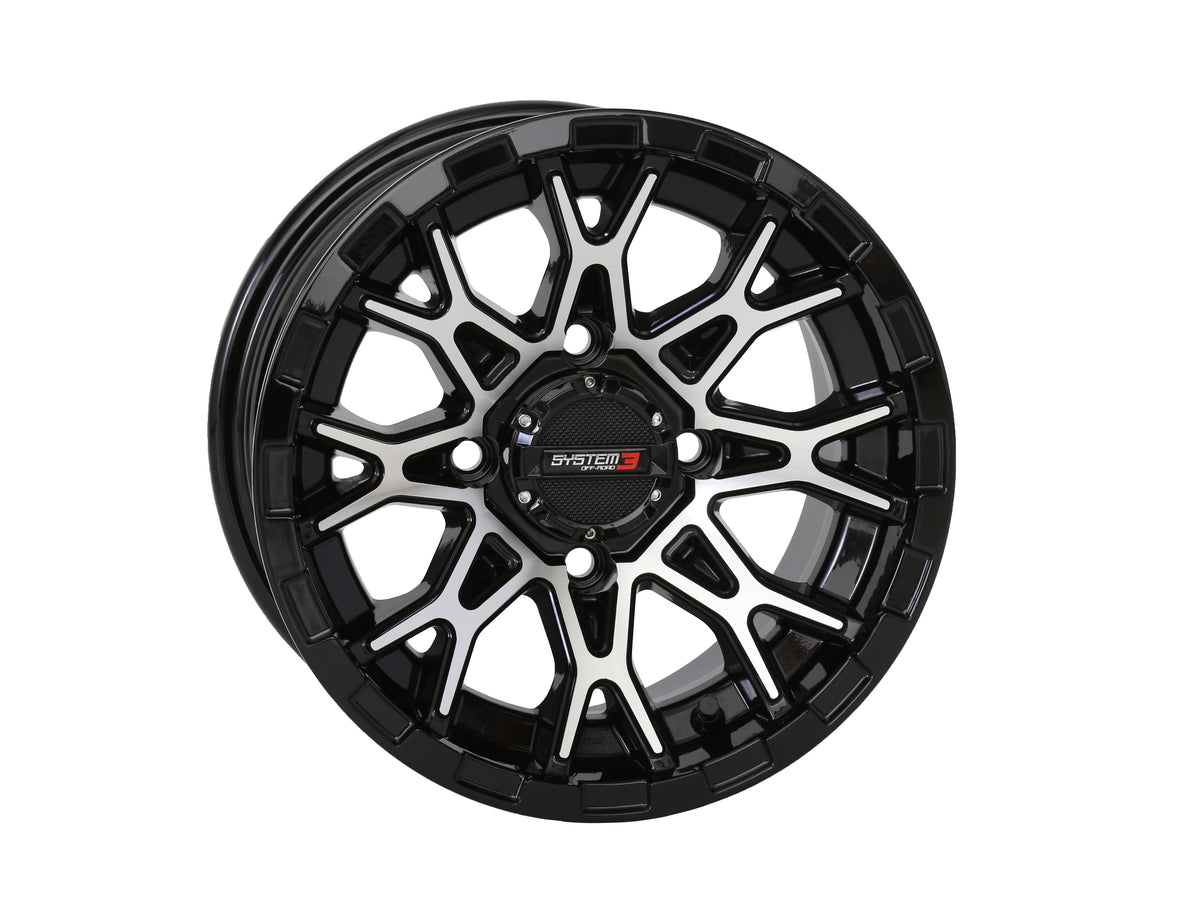 ST6 WHEEL - GLOSS BLACK/MACHINED