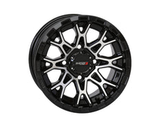ST6 WHEEL - GLOSS BLACK/MACHINED
