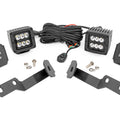 LED Light Kit | Ditch Mount | 2" Black Pair | Spot | Toyota Tacoma (05-15)