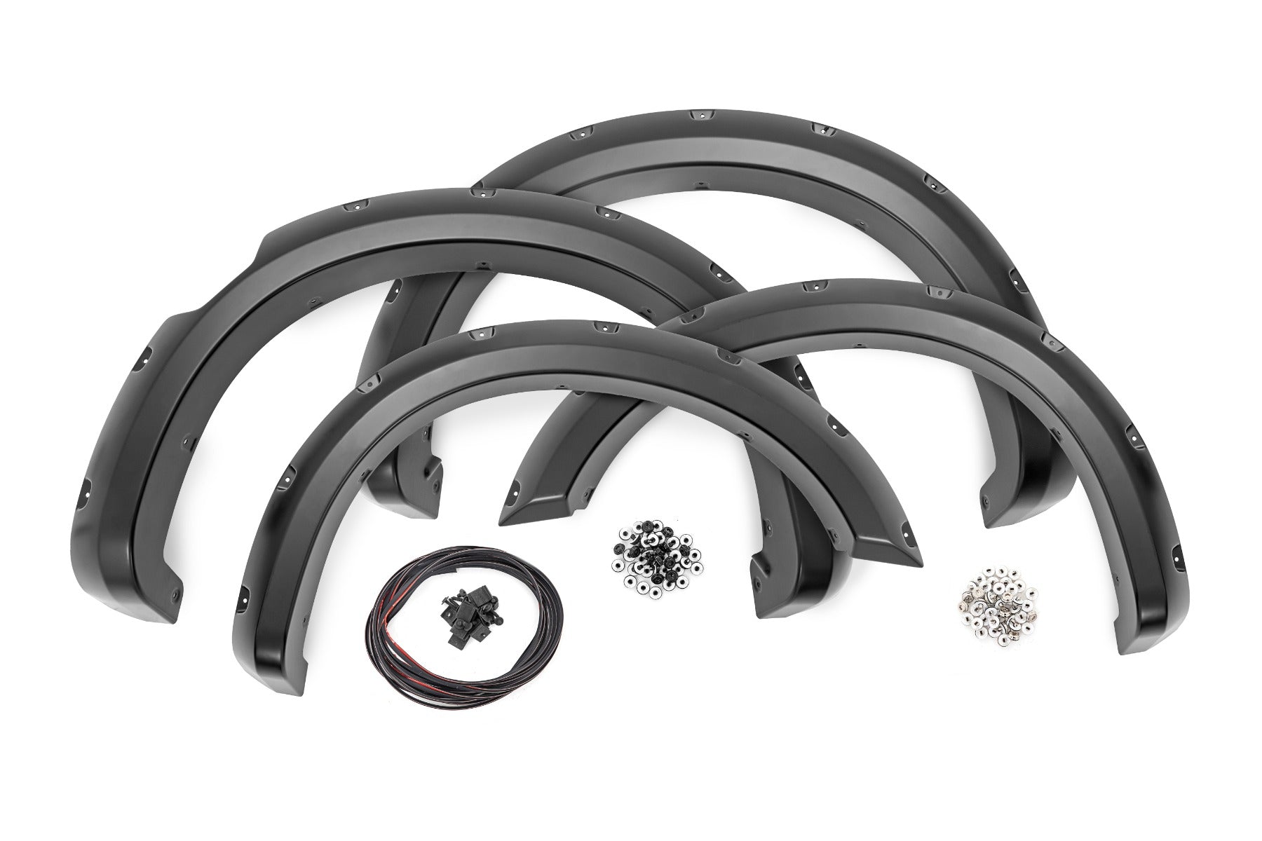 Pocket Fender Flares | K23 Brilliant Silver | Nissan Titan 2WD/4WD (17-24)