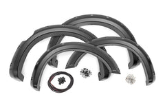 Pocket Fender Flares | K23 Brilliant Silver | Nissan Titan 2WD/4WD (17-24)