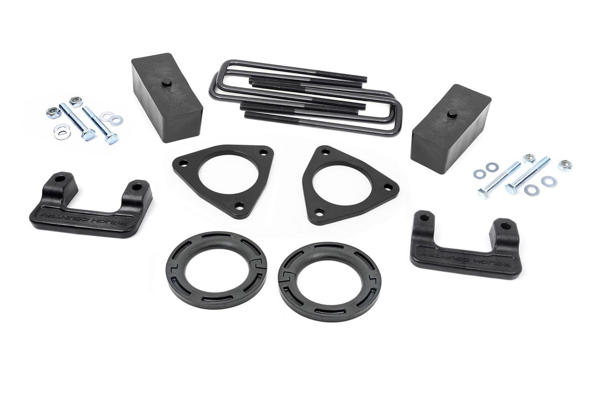 2.5 Inch Leveling Kit | Stamped Steel | Chevy/GMC Sierra 1500 (16-18)/Silverado 1500 (07-18)