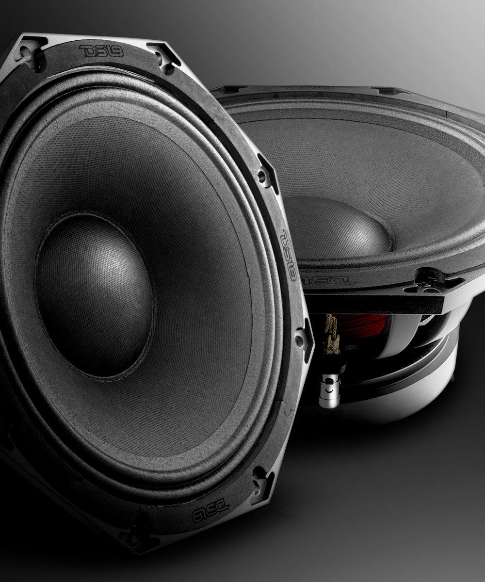 Octagonal 10" Mid-Range Loudspeaker 500 Watts Rms 8-Ohm - DS18
