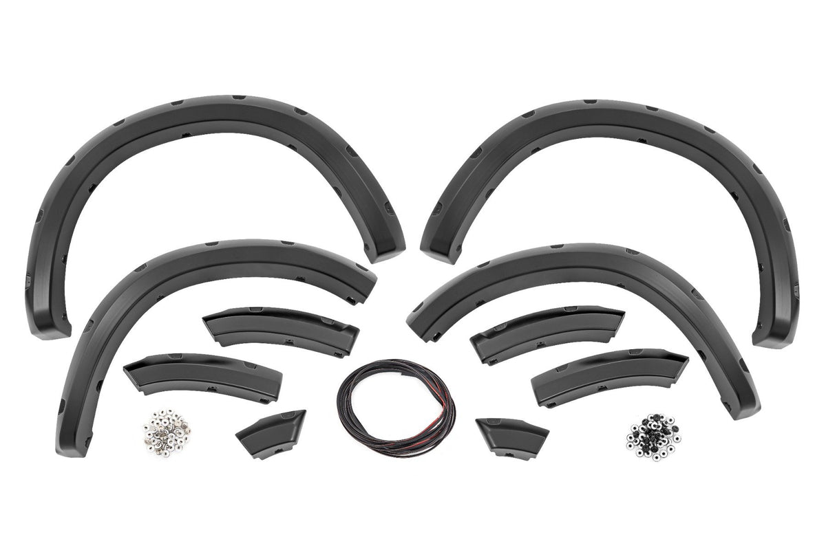 Pocket Fender Flares | PXQ Black Metallic | Ram 1500 2WD/4WD (2009-2018 & Classic)