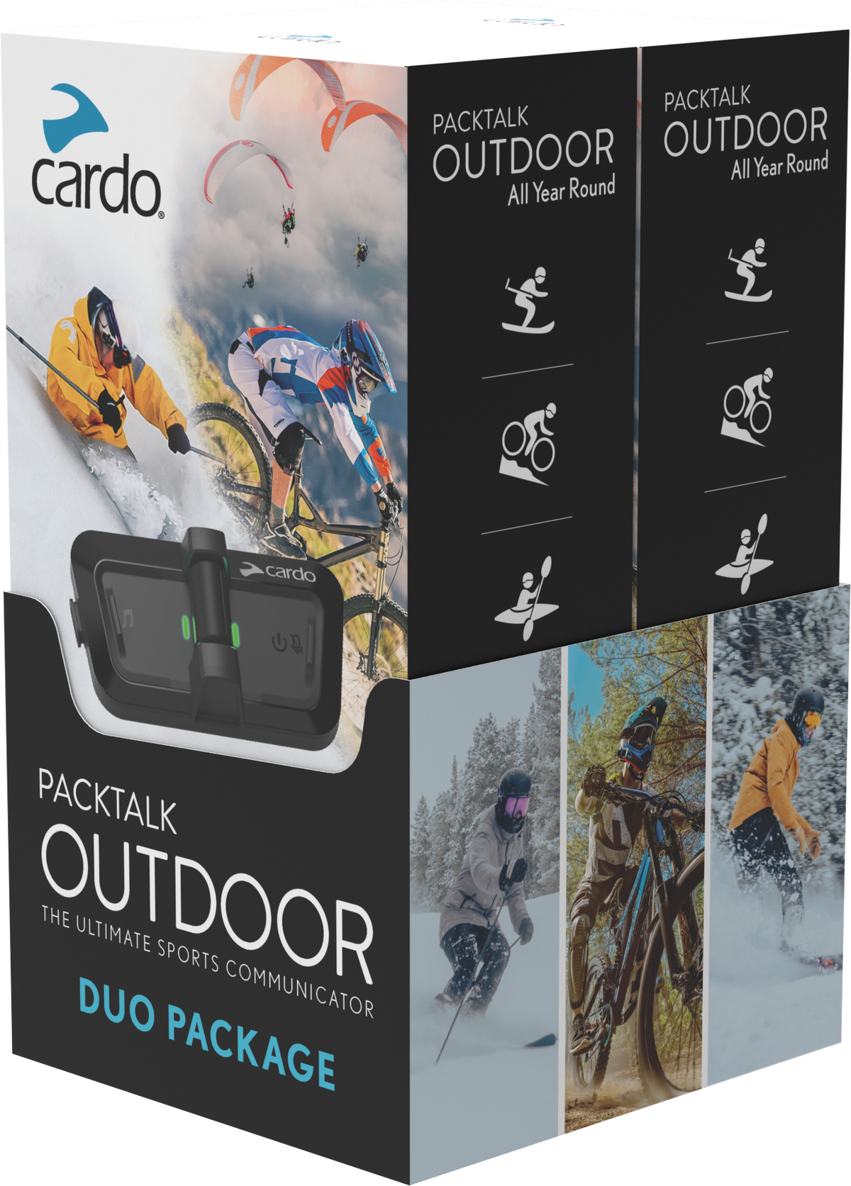 PACKTALK OUTDOOR DUO BLACK