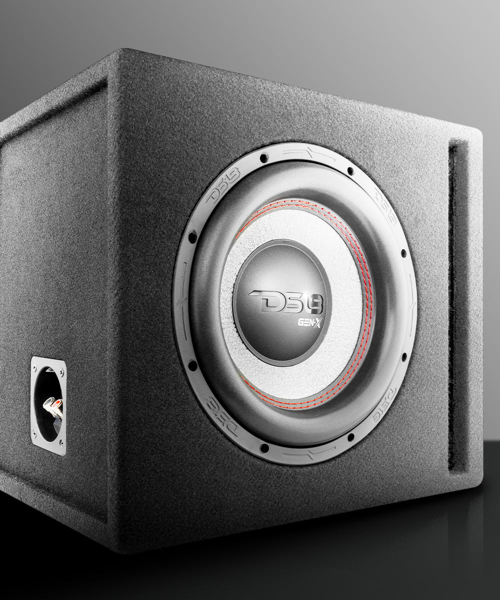 10" Loaded Subwoofer Ported Enclosure With GEN-X104D 400 Watts RMS - DS18