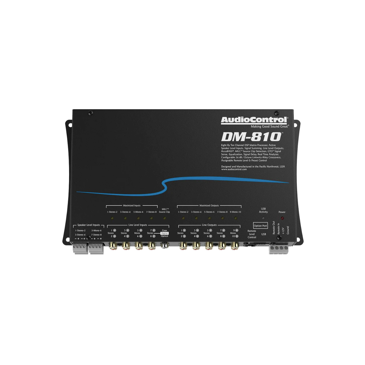 DM-810 8x10 Channel DSP Matrix Processor