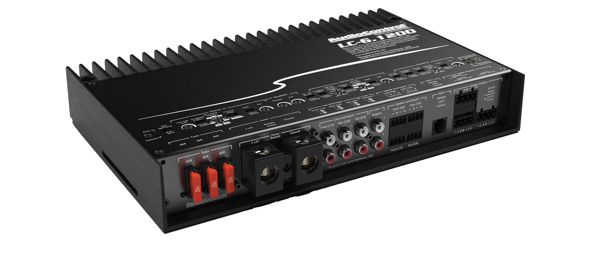 LC-6.1200 High-Power 6-Channel Amplifier w/AccuBASS