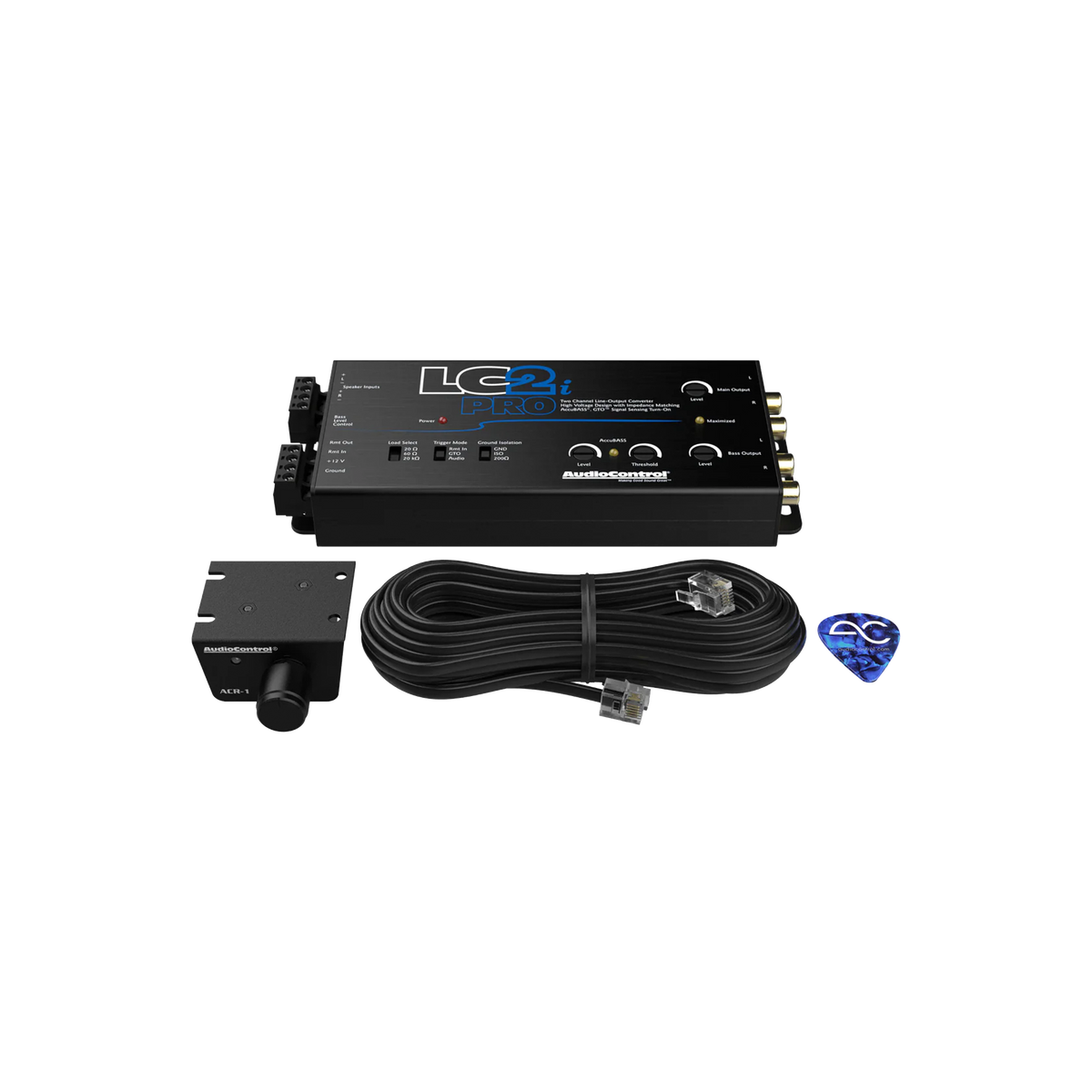 LC2i PRO 2-Channel Line Output Converter w/AccuBASS & ACR-1 Remote