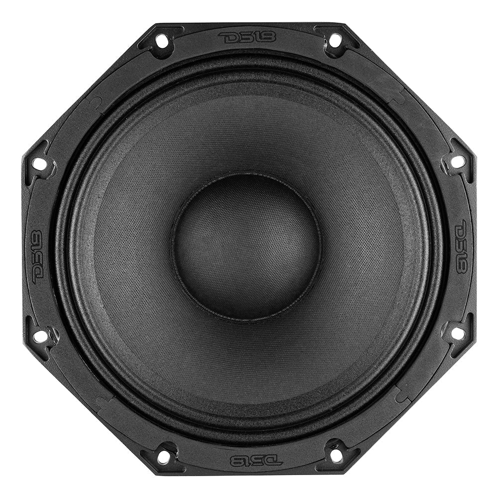 Octagonal 10" Mid-Range Loudspeaker 500 Watts Rms 8-Ohm - DS18