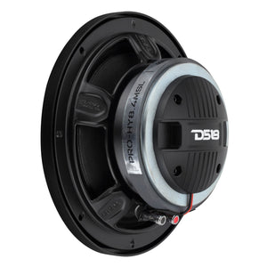 PRO 8" Shallow Coaxial Hybrid Mid-Range Loudspeaker with Built-in Driver | 200W RMS 4-Ohm - DS18
