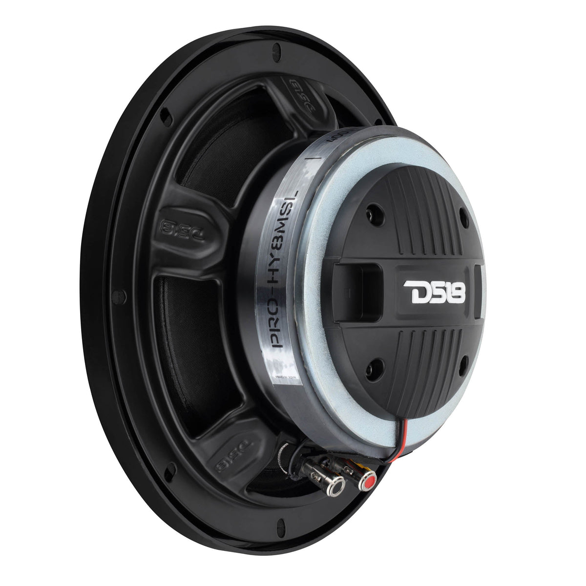 PRO 8" Shallow Coaxial Hybrid Mid-Range Loudspeaker with Built-in Driver | 200W RMS 8-Ohm - DS18