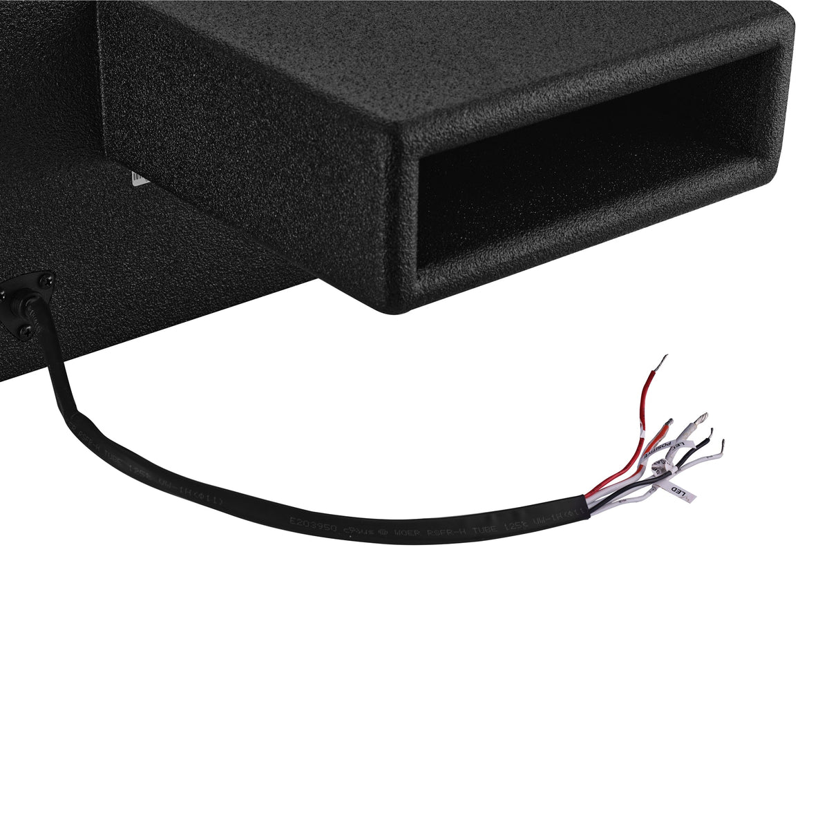 Polaris RZR PRO/XP 10" Bandpass Subwoofer Enclosure for Rear Cargo Box with Digital LED Lights | EXL-X10.2D Preloaded - DS18