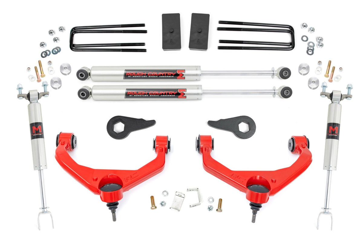 3.5 Inch Lift Kit | M1 | w/ Overloads | Chevy/GMC 2500HD/3500HD (11-19)