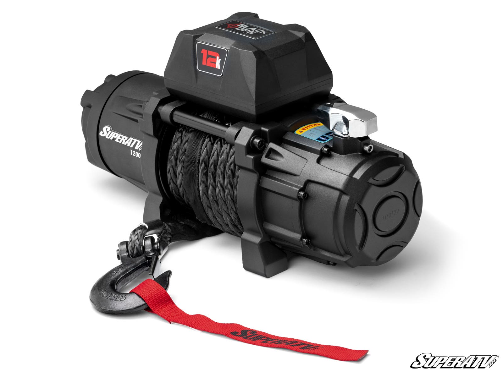 12,000 lb. Winch (with Wireless Remote & Synthetic Rope)