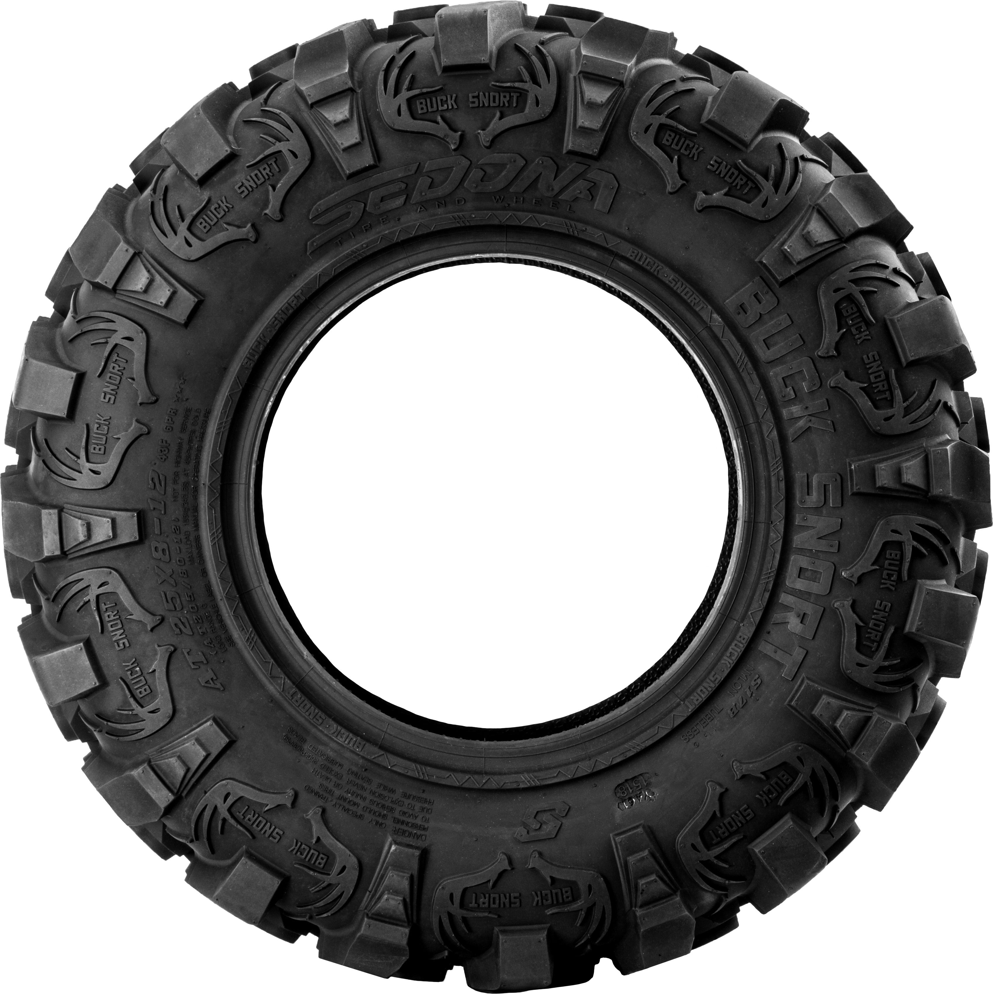 TIRE BUCK SNORT 25X8-12 BIAS 6PR LR340LBS
