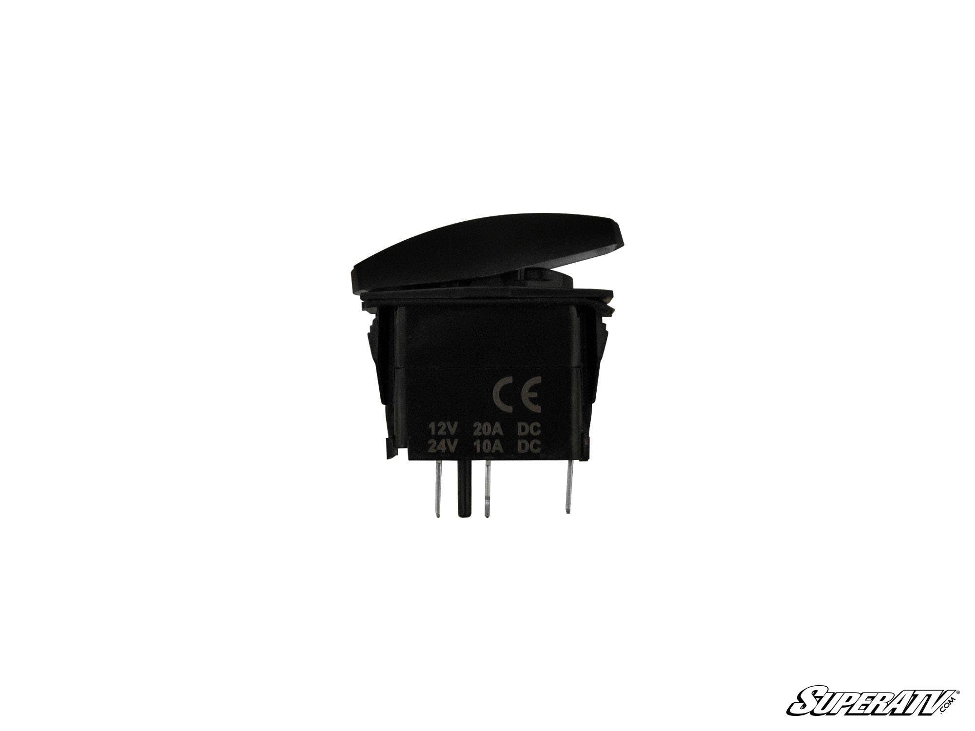 Sealed 7-Pin Momentary Horn Rocker Switch