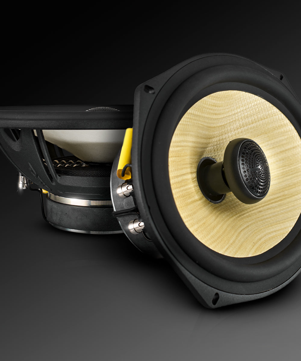 DXQ 6x9" 2-Way Coaxial Speaker with Yellow Straw and Composite Foam Cone | 150W RMS 4-Ohm - DS18