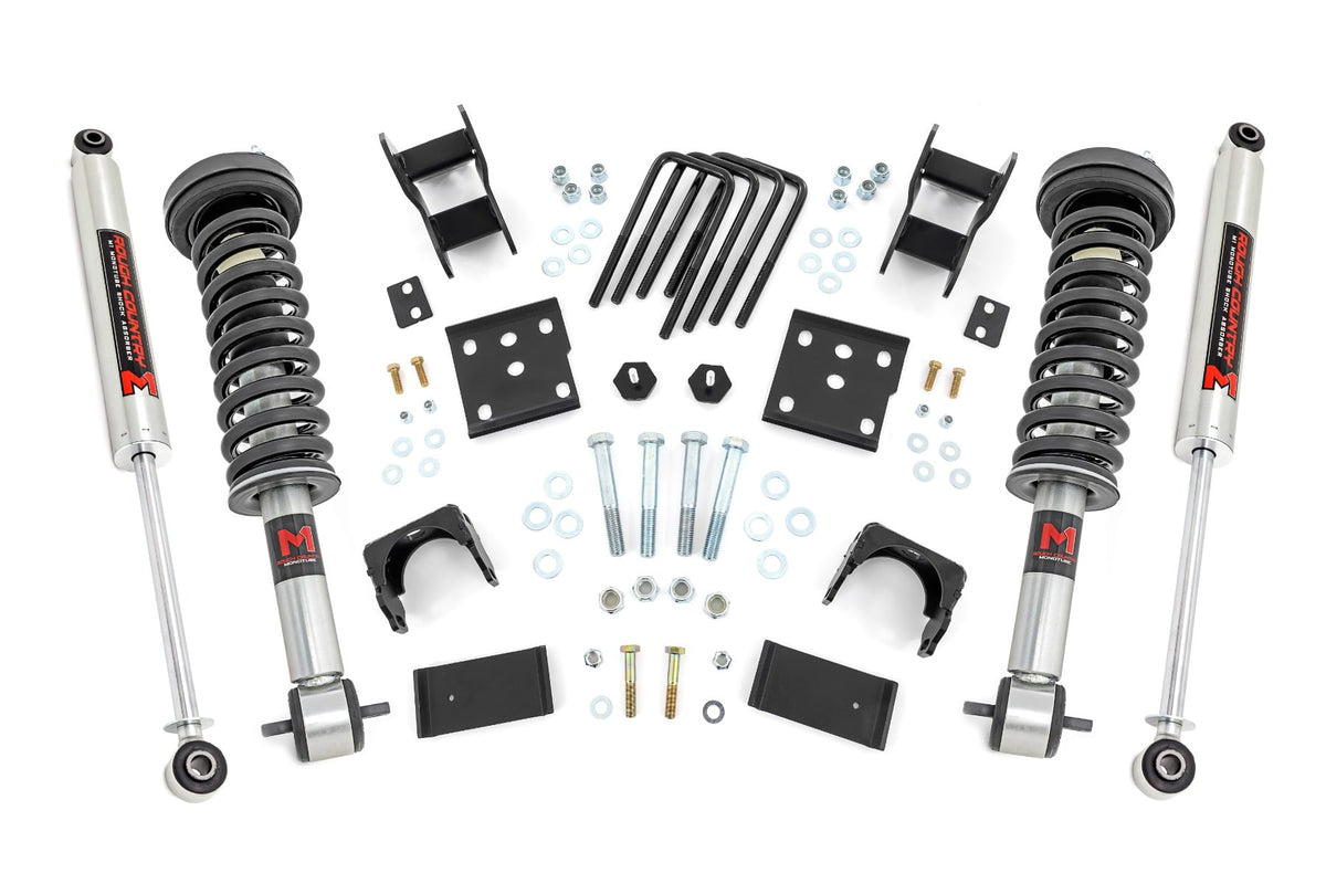 2 Inch Lowering Kit | 4 Inch Rear Lowering | M1 | Ford F-150 4WD (2015-2026)