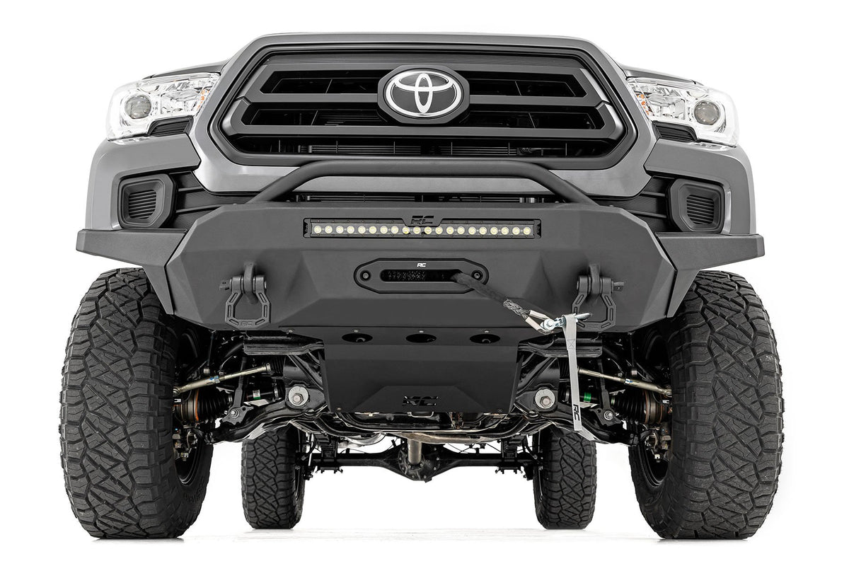 Front Bumper |High Clearance | Hybrid | 20" Blk LED | Toyota Tacoma (16-23)