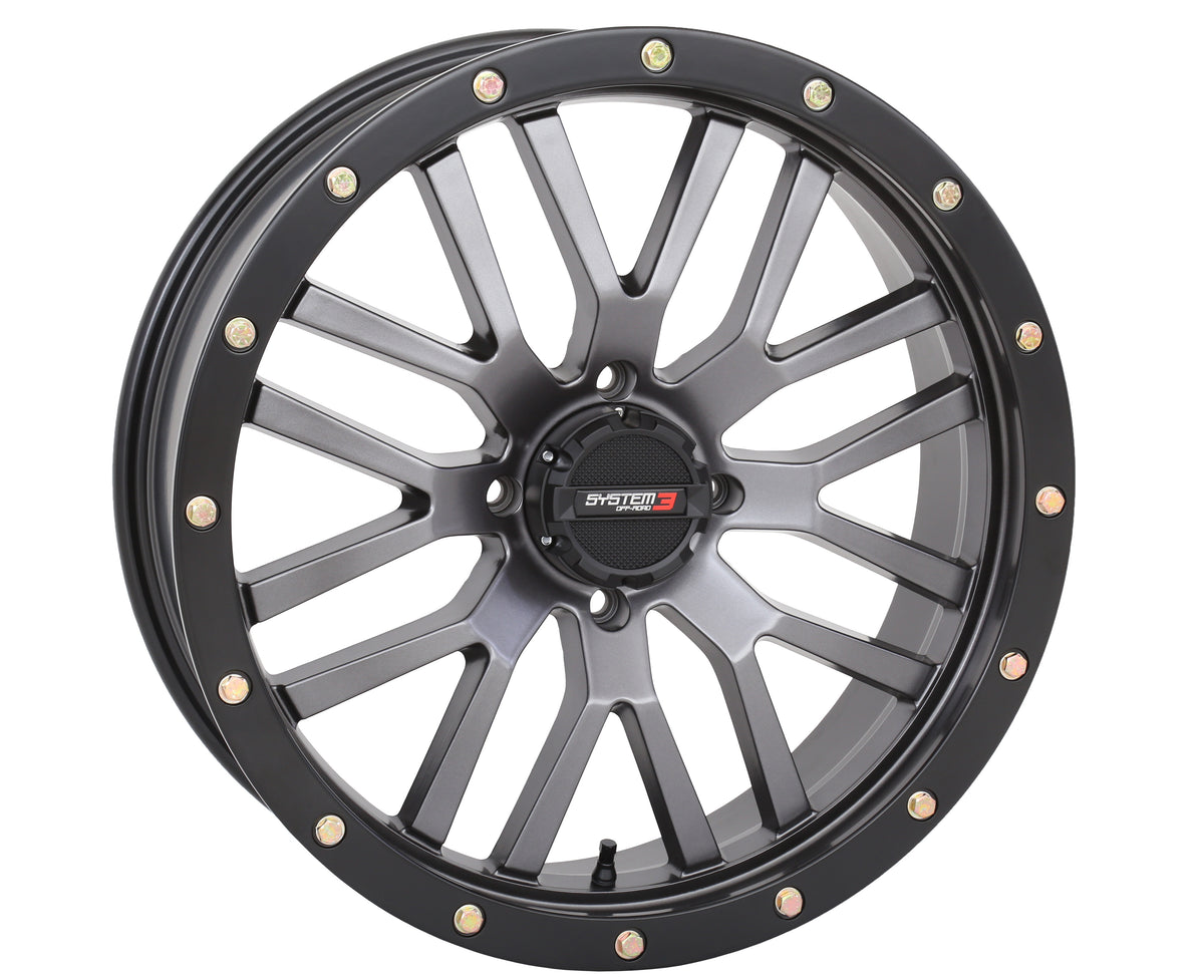 ST3 WHEEL - MATTE GUNMETAL GREY/BLACK