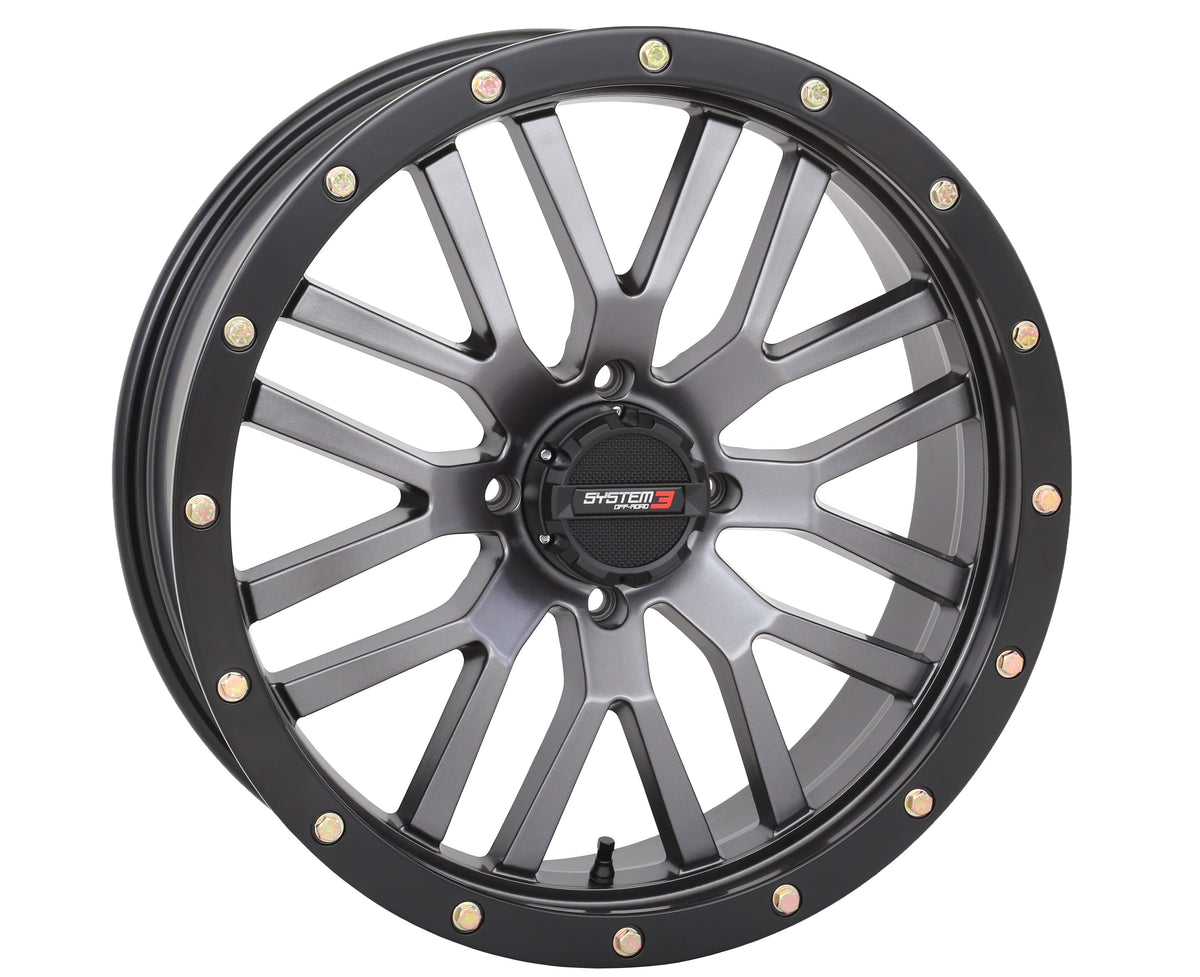 ST3 WHEEL - MATTE GUNMETAL GREY/BLACK