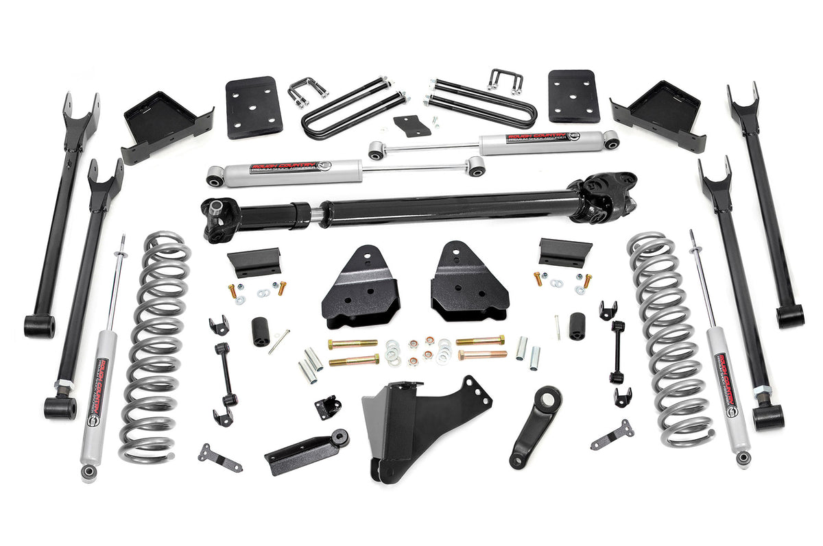 6 Inch Lift Kit | Diesel | 4 Link | OVLD | D/S | Ford F-250/F-350 Super Duty (17-22)