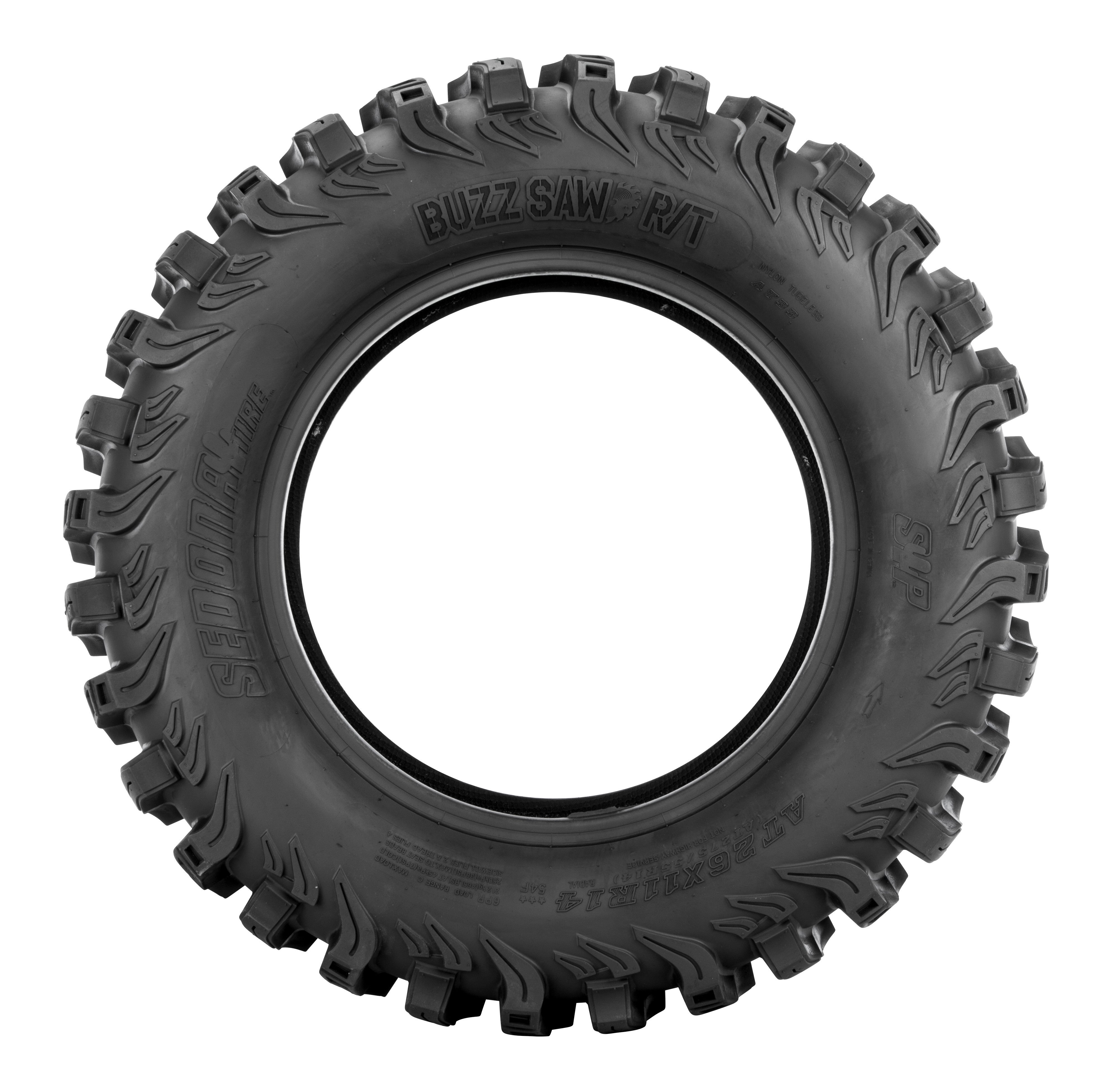 TIRE BUZZ SAW R/T 26X11R12 RADIAL 6PR LR480LBS