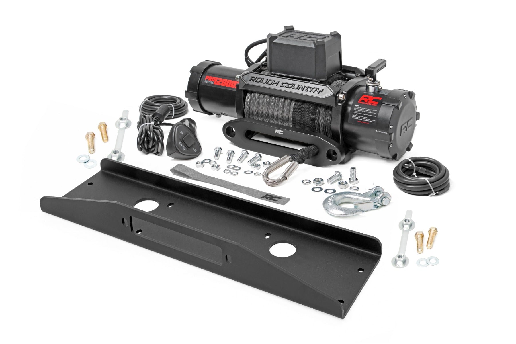 Winch Plate | PRO12000S | Mahindra Roxor