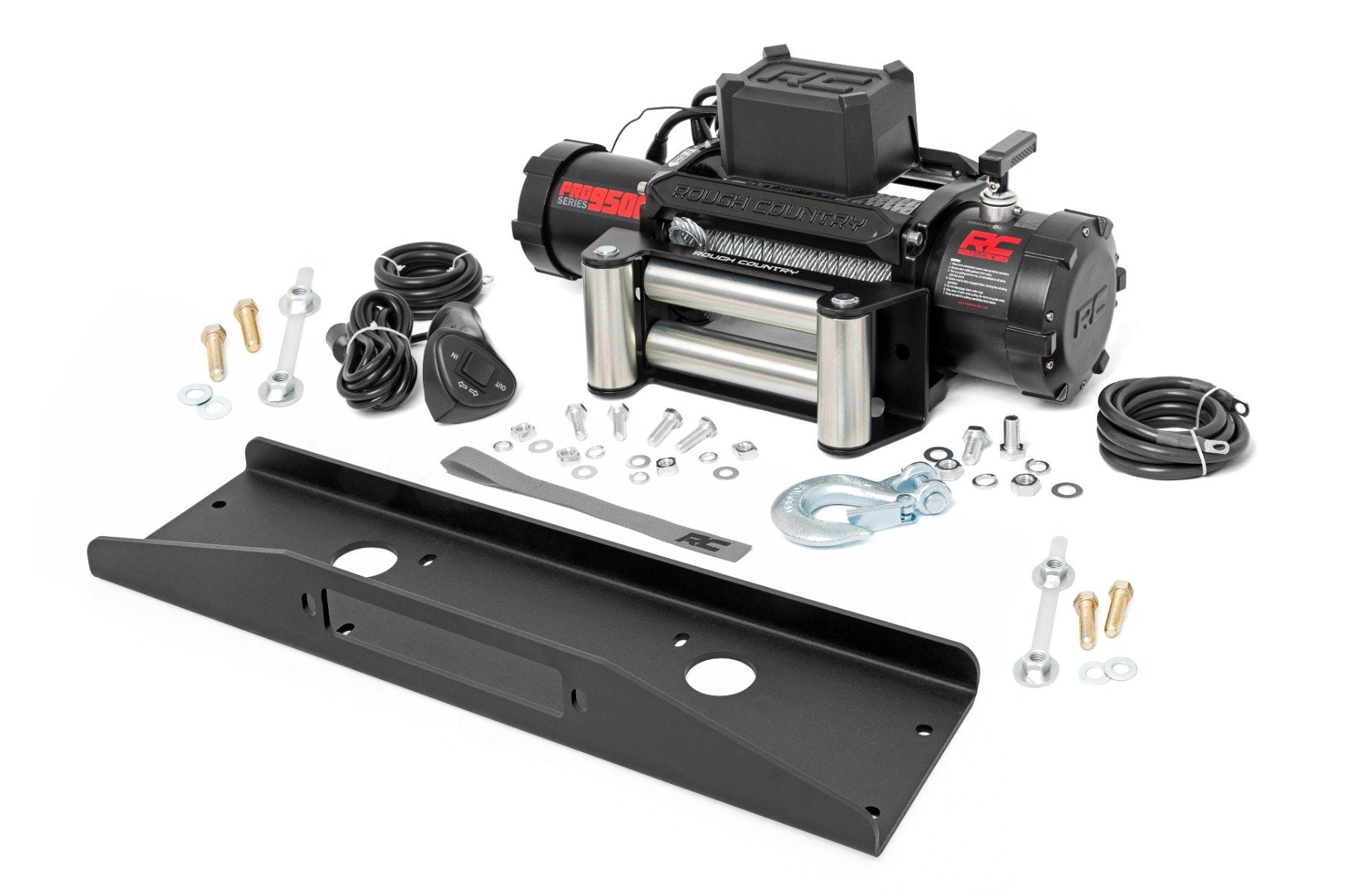 Winch Plate | PRO9500 | Mahindra Roxor