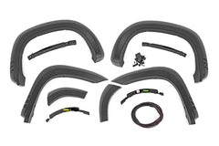 SF1 Fender Flares | GAZ Summit White | Chevy Silverado 1500 2WD/4WD (19-26)