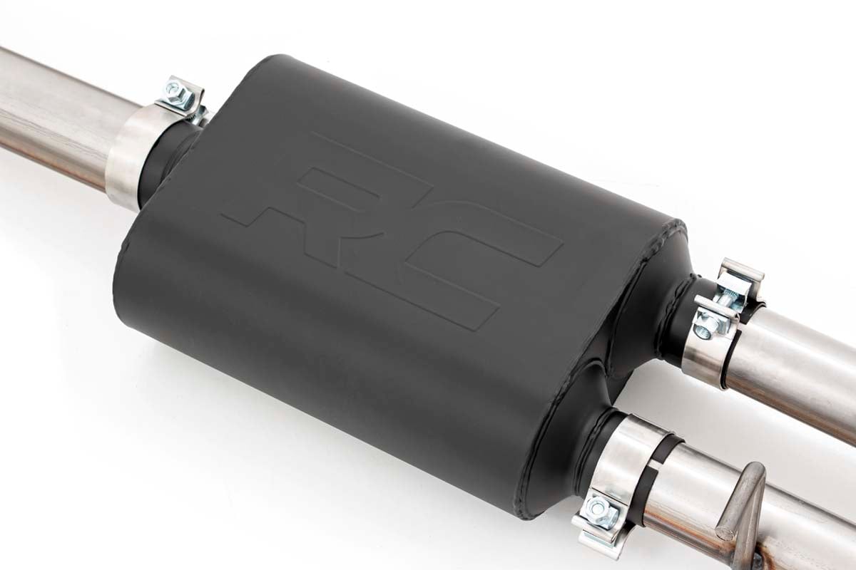 Performance Exhuast | Stainless | Crew/Dbl | RR Exit | Chevy/GMC Sierra/Silverado 1500 (19-26)