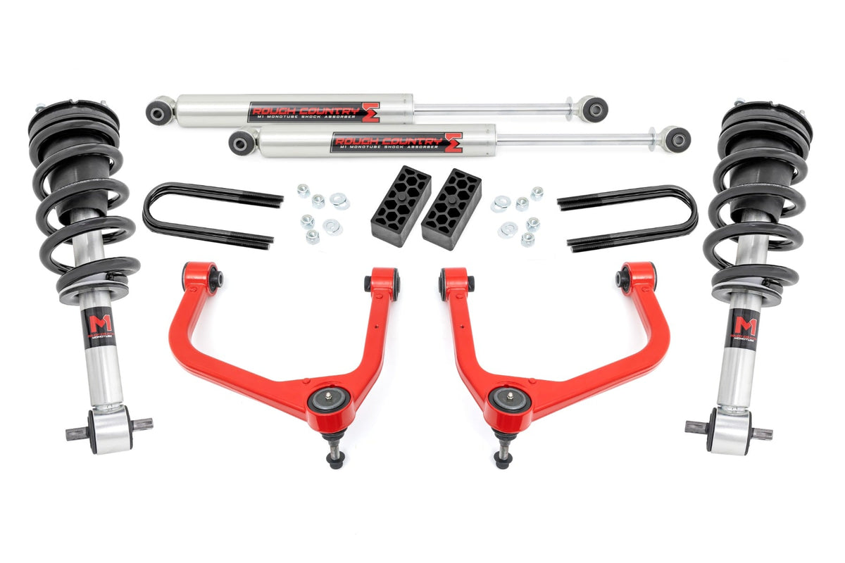 3.5 Inch Lift Kit | M1 | Rear Mono Leaf | Chevy Silverado 1500 (22-24)