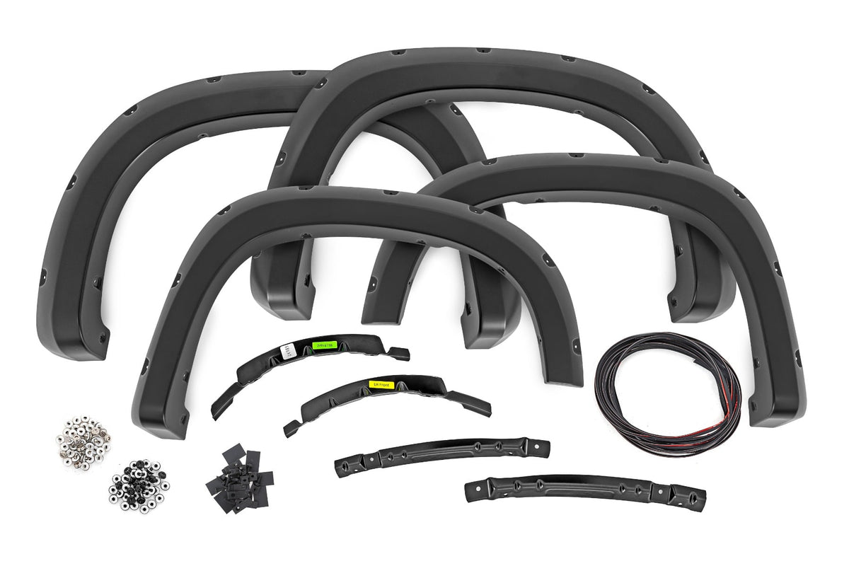 Pocket Fender Flares | GPA Graphite | Chevy Silverado 1500 2WD/4WD (22-26)