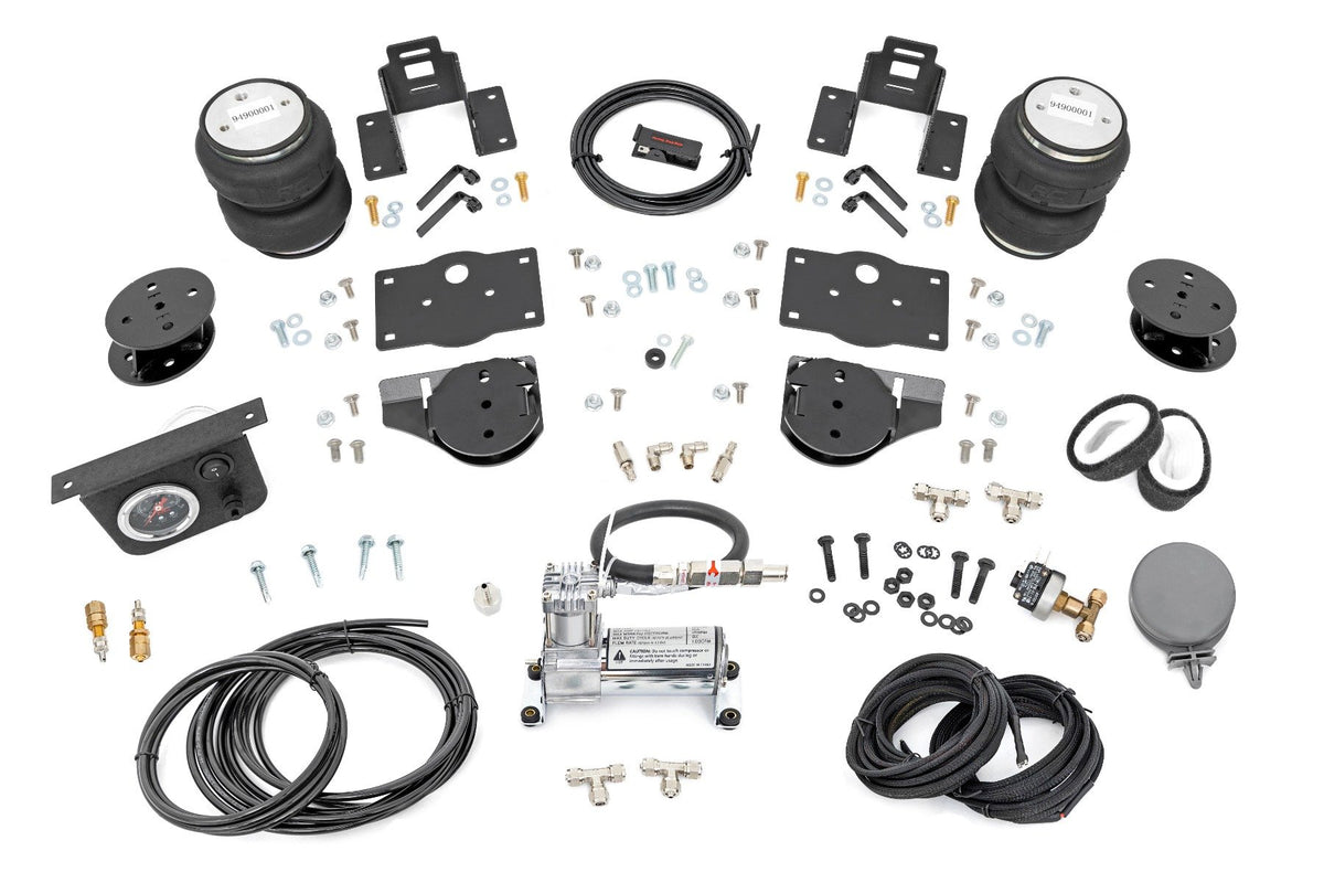 Air Spring Kit w/compressor | 4 Inch Lift Kit | Ram 1500 4WD (2019-2026)