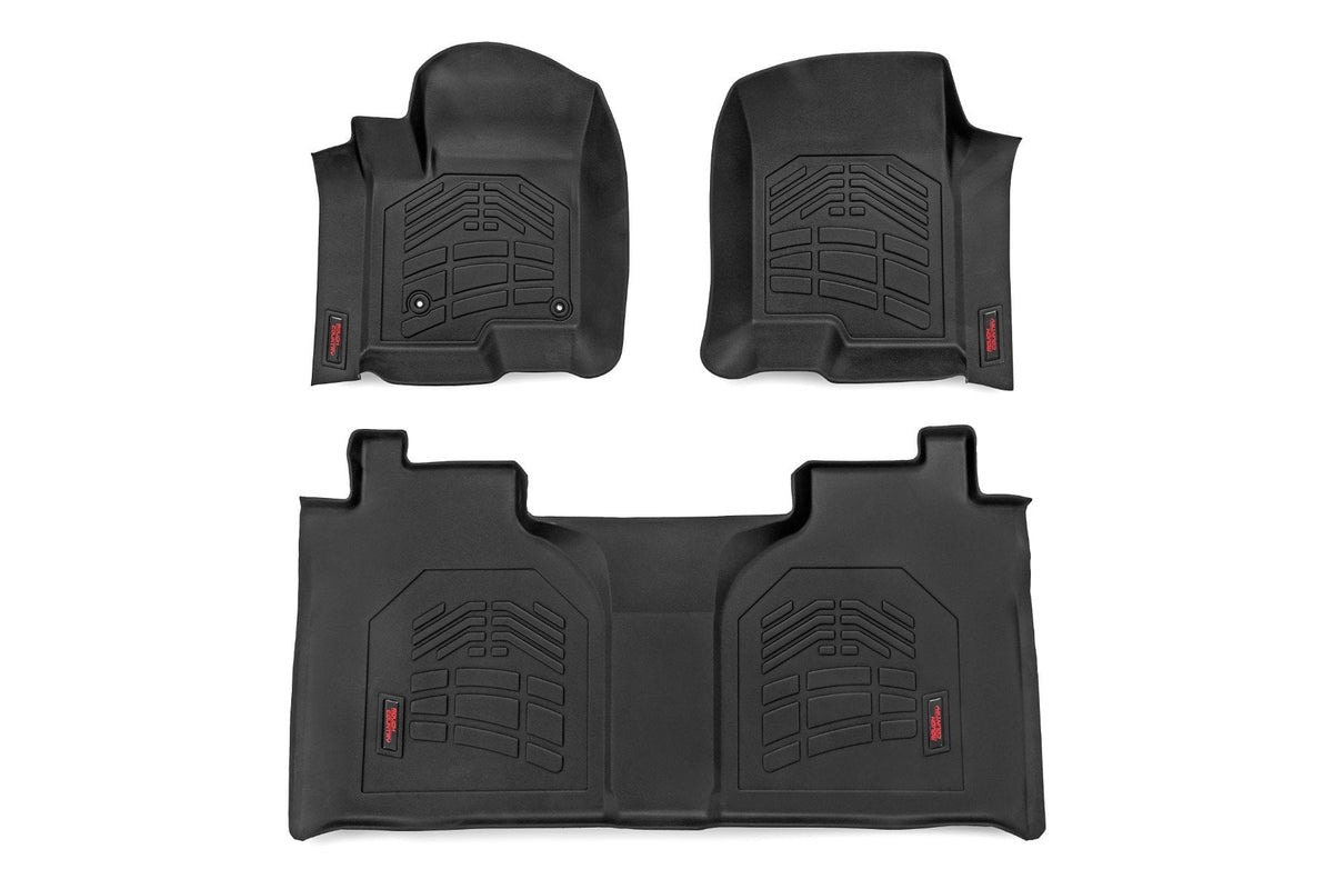 Sure-Fit Floor Mats | FR & RR | FR Bucket | Crew | Chevy/GMC 1500/2500HD/3500HD (19-26)