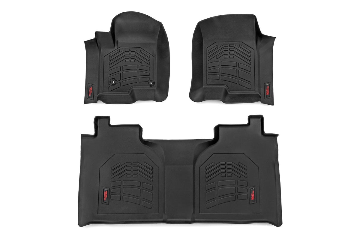 Sure-Fit Floor Mats | FR & RR | FR Bucket | Crew | Chevy/GMC 1500/2500HD/3500HD (19-26)
