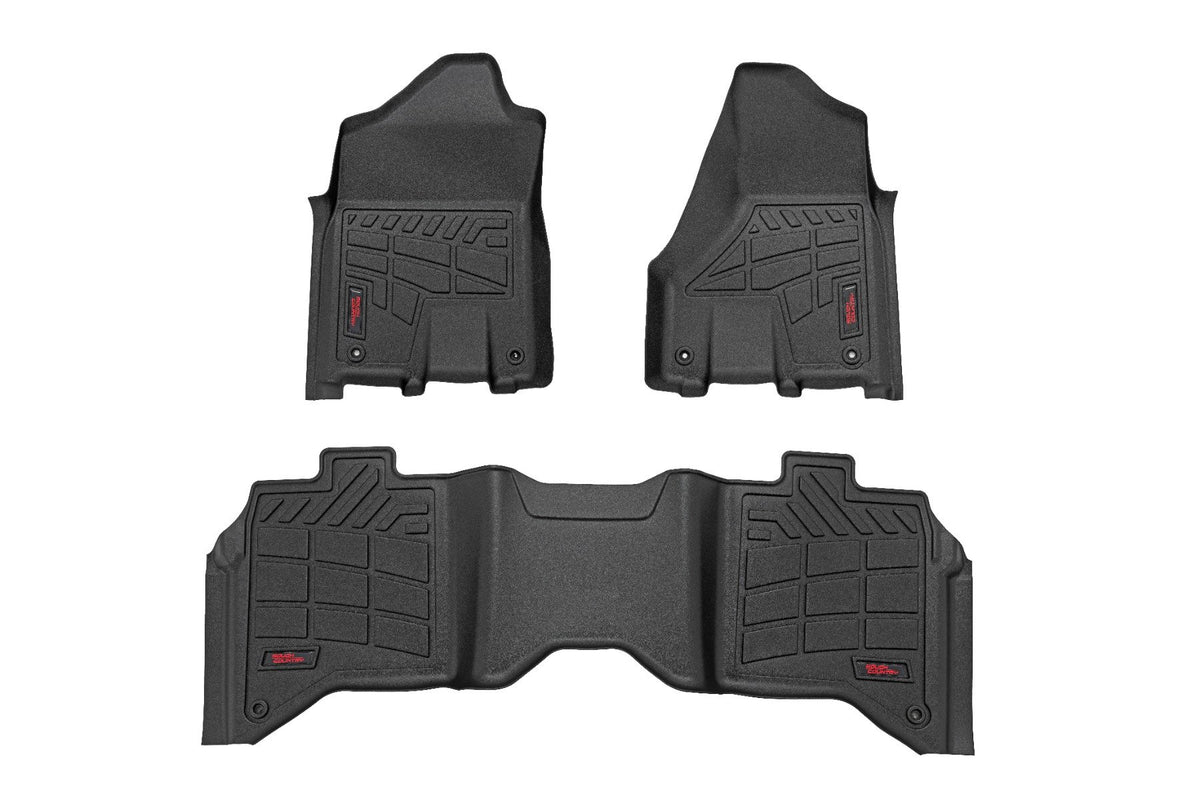 Sure-Fit Floor Mats | Front & Rear | Crew | Ram 2500/3500 2WD/4WD (2019-2026)