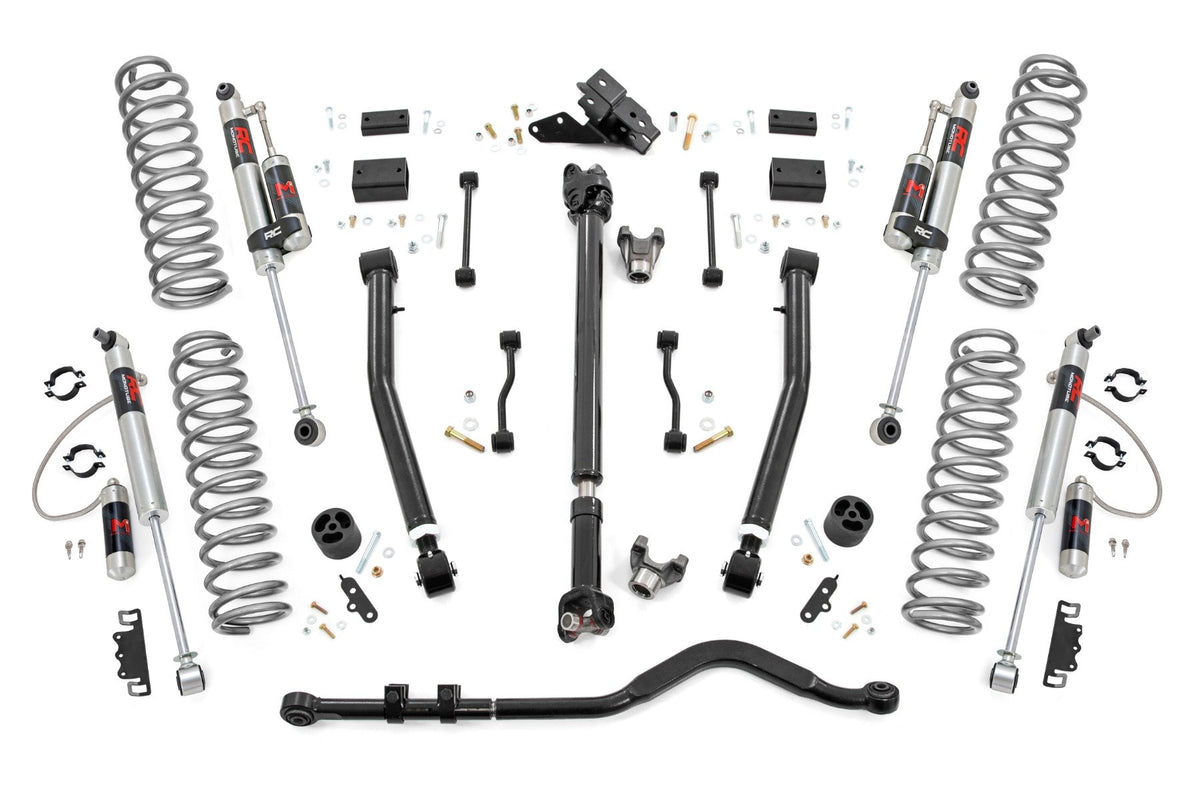 3.5 Inch Lift Kit | Adj Lower | FR D/S | M1R | Jeep Wrangler Unlimited (24-26)